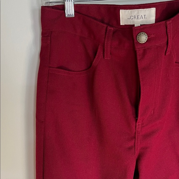 THE GREAT. The Kevin Pant Currant sz 27 - Picture 4 of 7